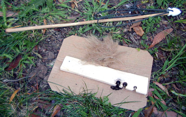 Hand Drill Fire Kit - All the Pieces Hand Drill Fire Kit - All the Pieces